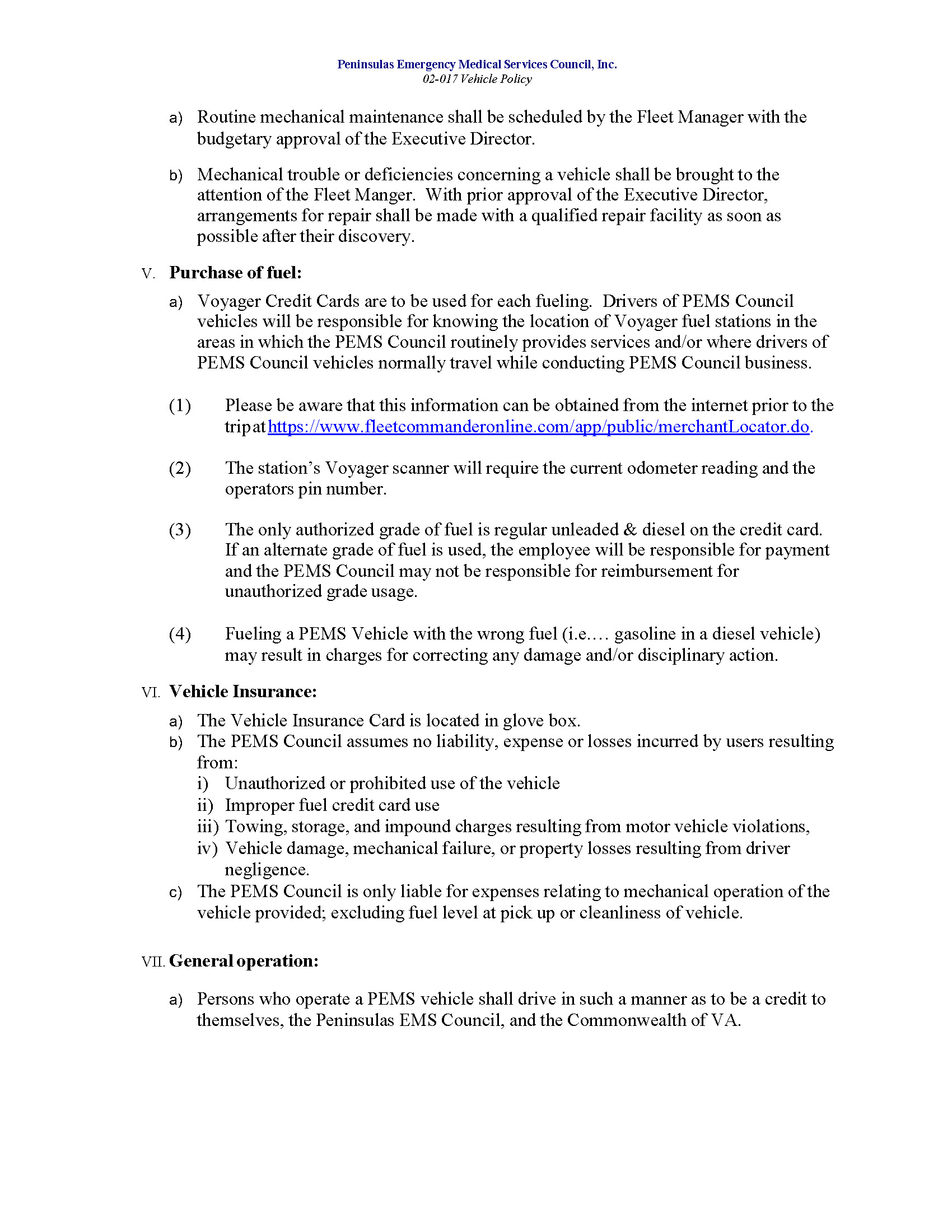 02 017 Vehicle Policy 12 18 Page 3